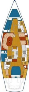 Comet 54 DH layout