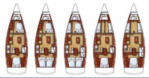 L'Hanse 461 è completamente personalizzabile.