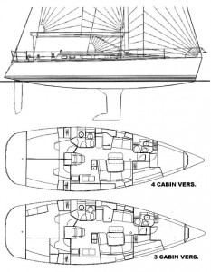 sun fast 43 layout