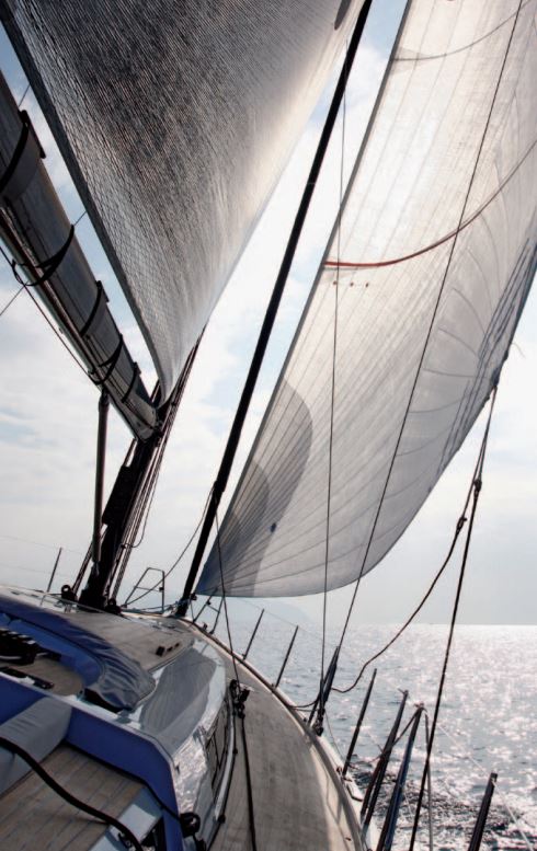 Grand Soleil 50 sailing