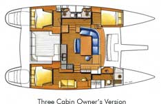 Lagoon 440 layout 2