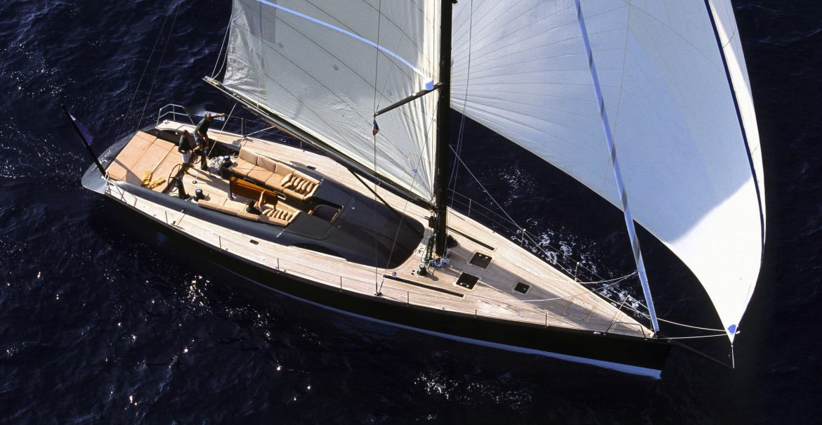 Maxi Dolphin 65 prova in mare